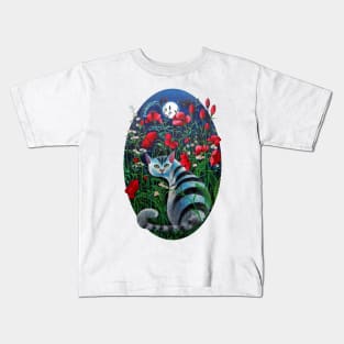 The Cat and the Moon Kids T-Shirt